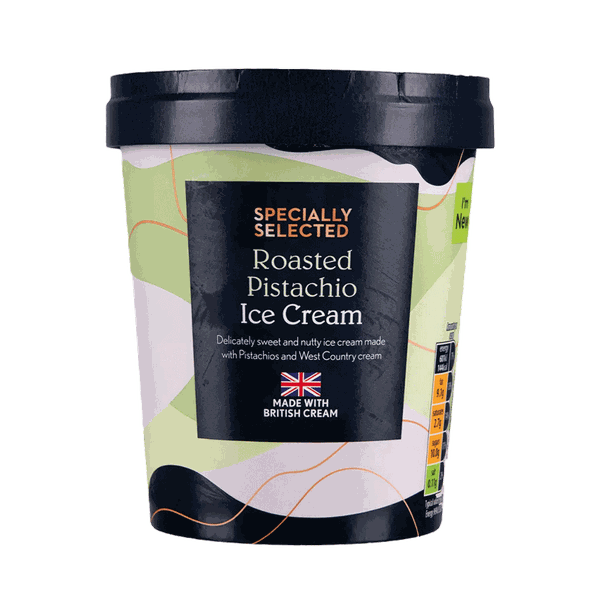 Roasted Pistachio Ice Cream from Specially Selected