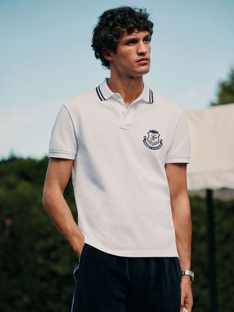 Regular Fit Crest Appliqué Polo Shirt