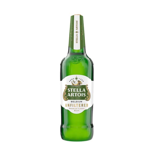 Unfiltered Lager Beer from Stella Artois 