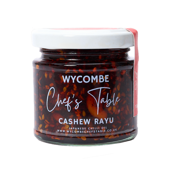 Cashew Rayu Garlic Chilli Oil from Wycombe Chef's Table