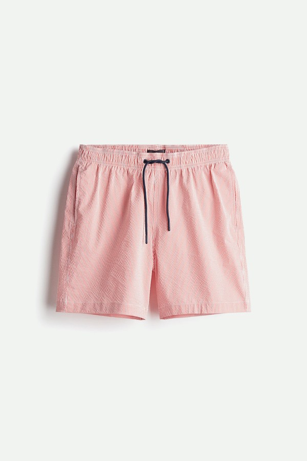 Seersucker Swim Shorts