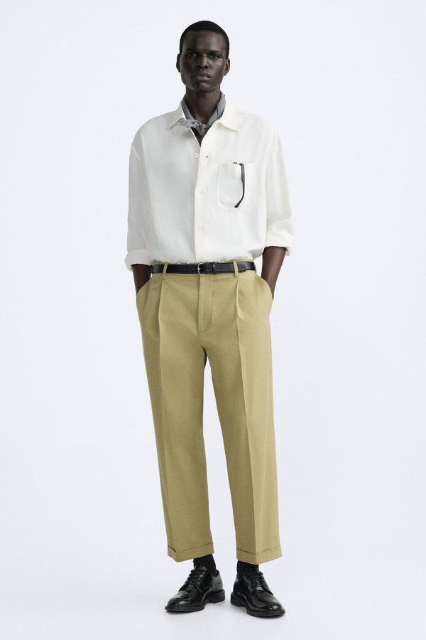 Pleated Trousers  from Zara