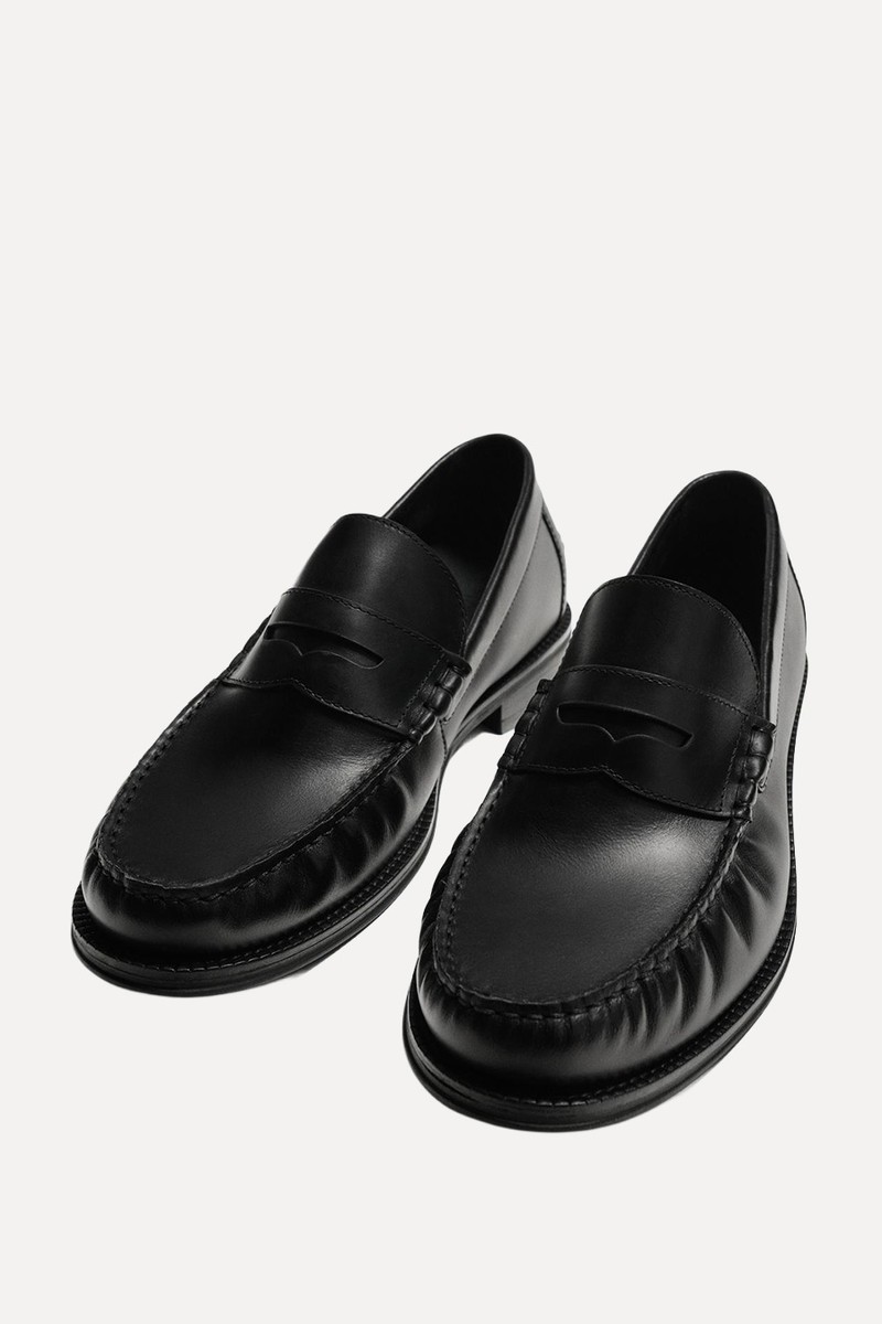 Leather Penny Loafers