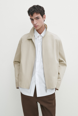 Cotton Jacket, £169 |  Massimo Dutti