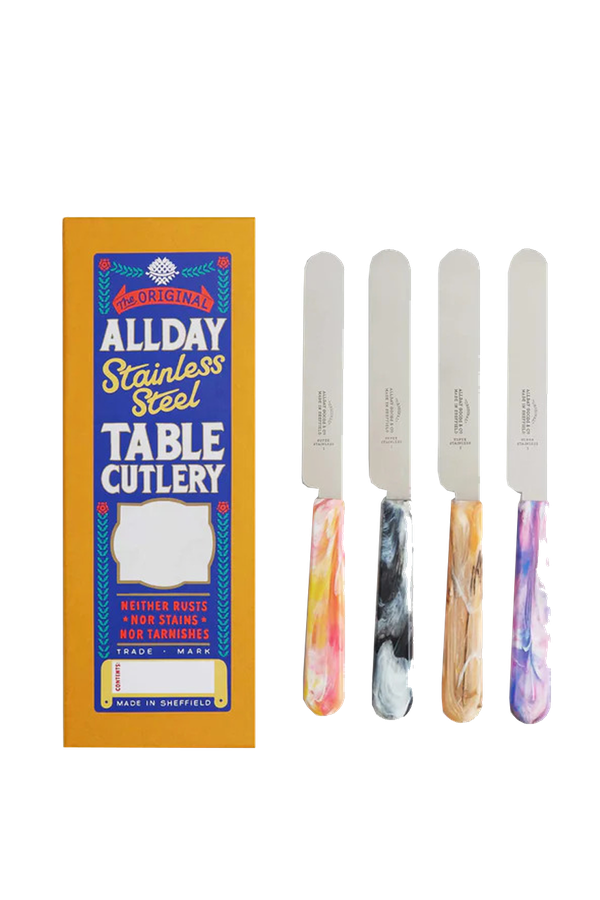 Set of 4 Pick N Mix Table Knives  from Allday