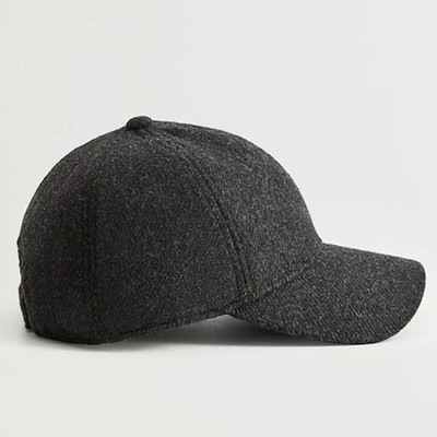 Wool-Blend Baseball Cap from Mango