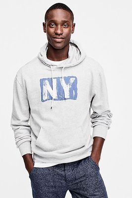 New York Graphic French Terry Hoodie