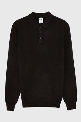 Cashmere Polo Shirt from Zara